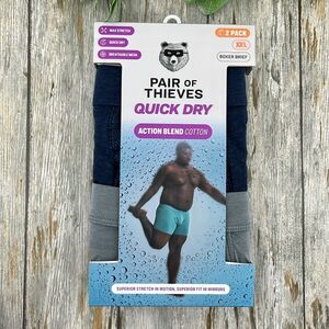 Men’s Pair of Thieves Quick Dry Boxer Briefs Underwear 2-Pack Size XXL